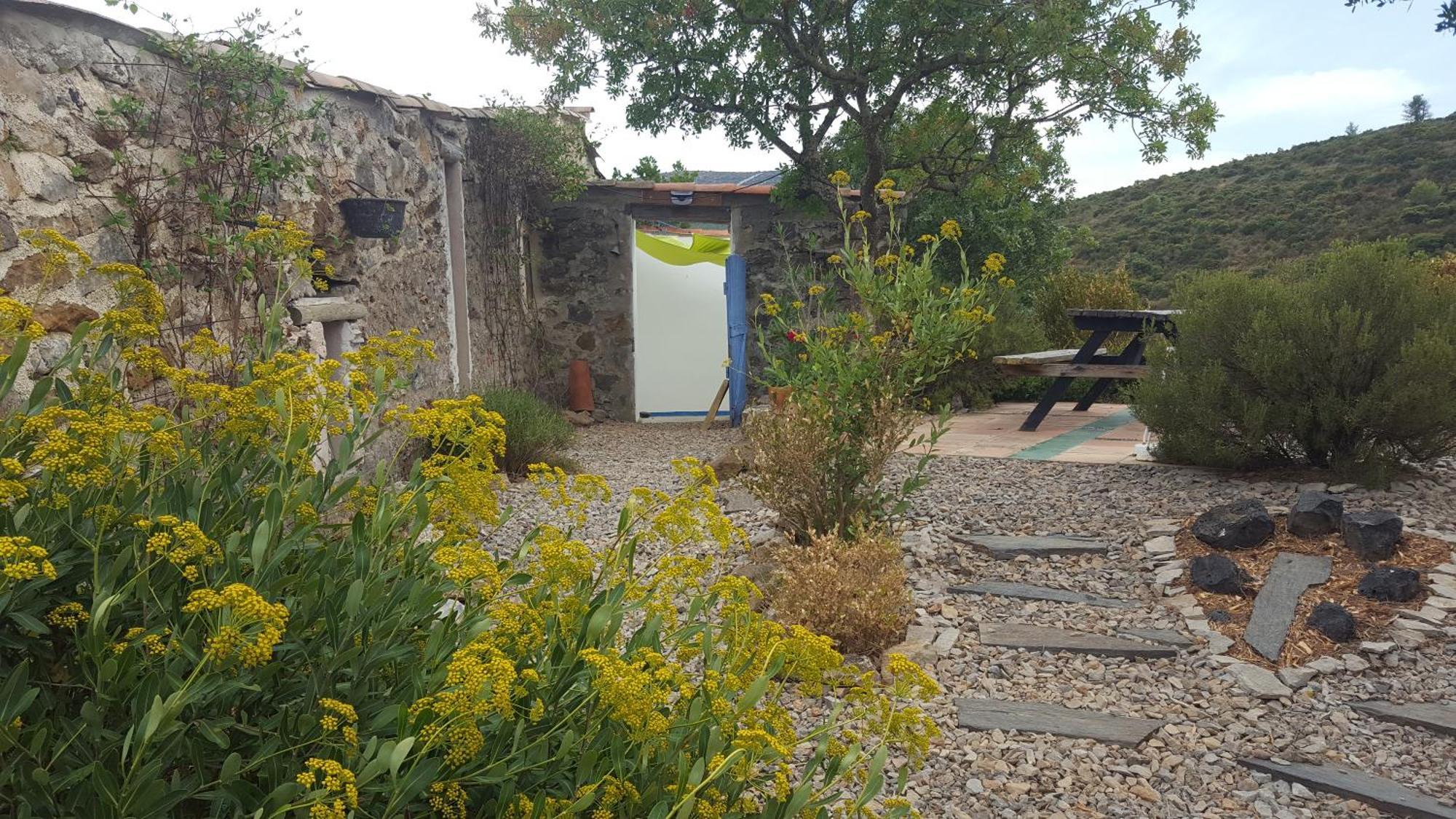 Gite Dans Ancienne Bergerie En Pleine Garrigue Fraissé-des-Corbières Esterno foto